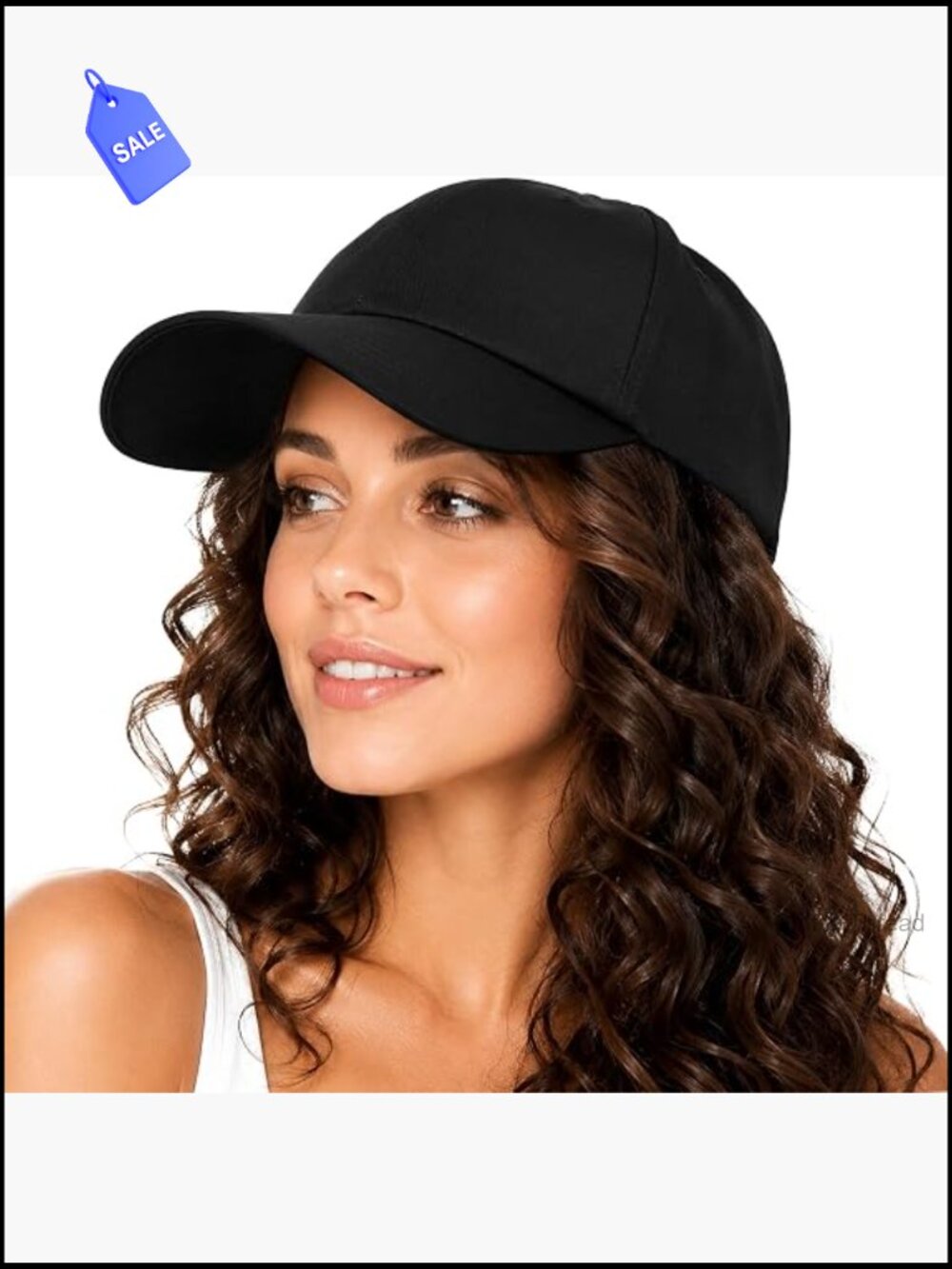 Satin Lined Baseball Cap Adjustable Vintage Dad Hat Hair Protection